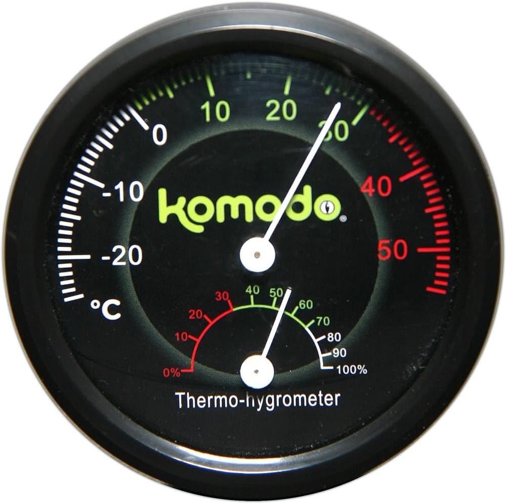 Komodo Thermometer and Hygrometer Dual Analog