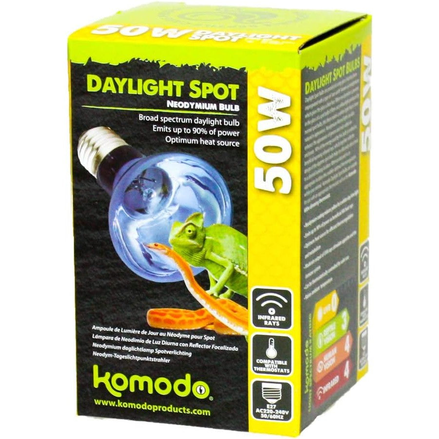Komodo Neodymium Daylight Spot Bulb es 50w