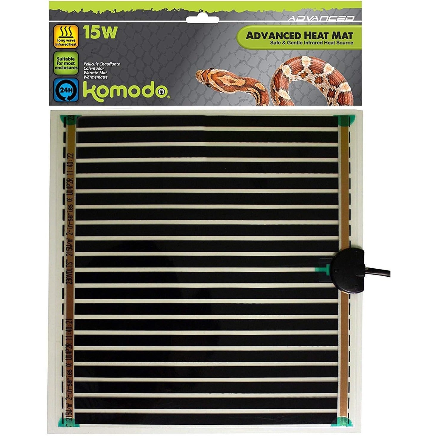 Komodo Advanced Heat Mat 15w