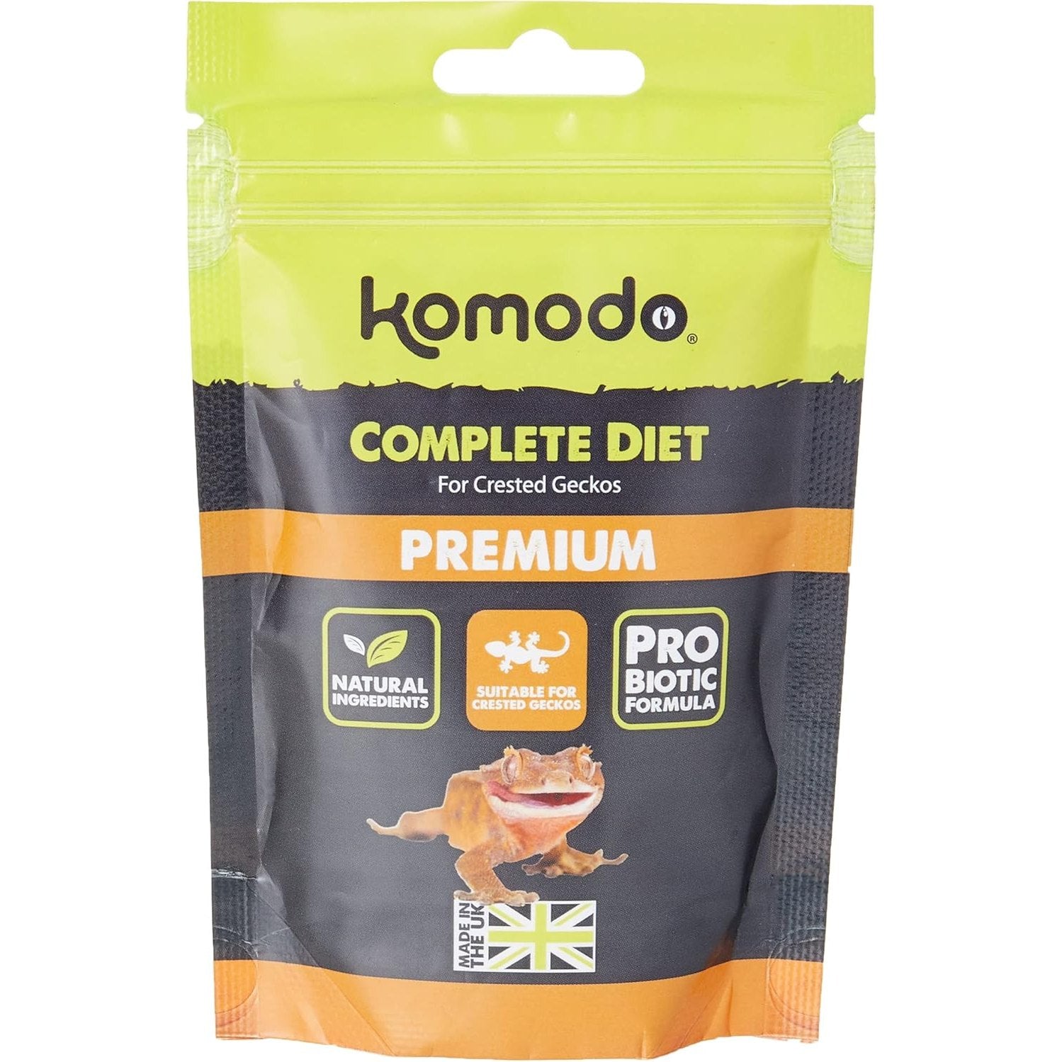 Komodo Premium Complete Diet for Crested Geckos 75 g