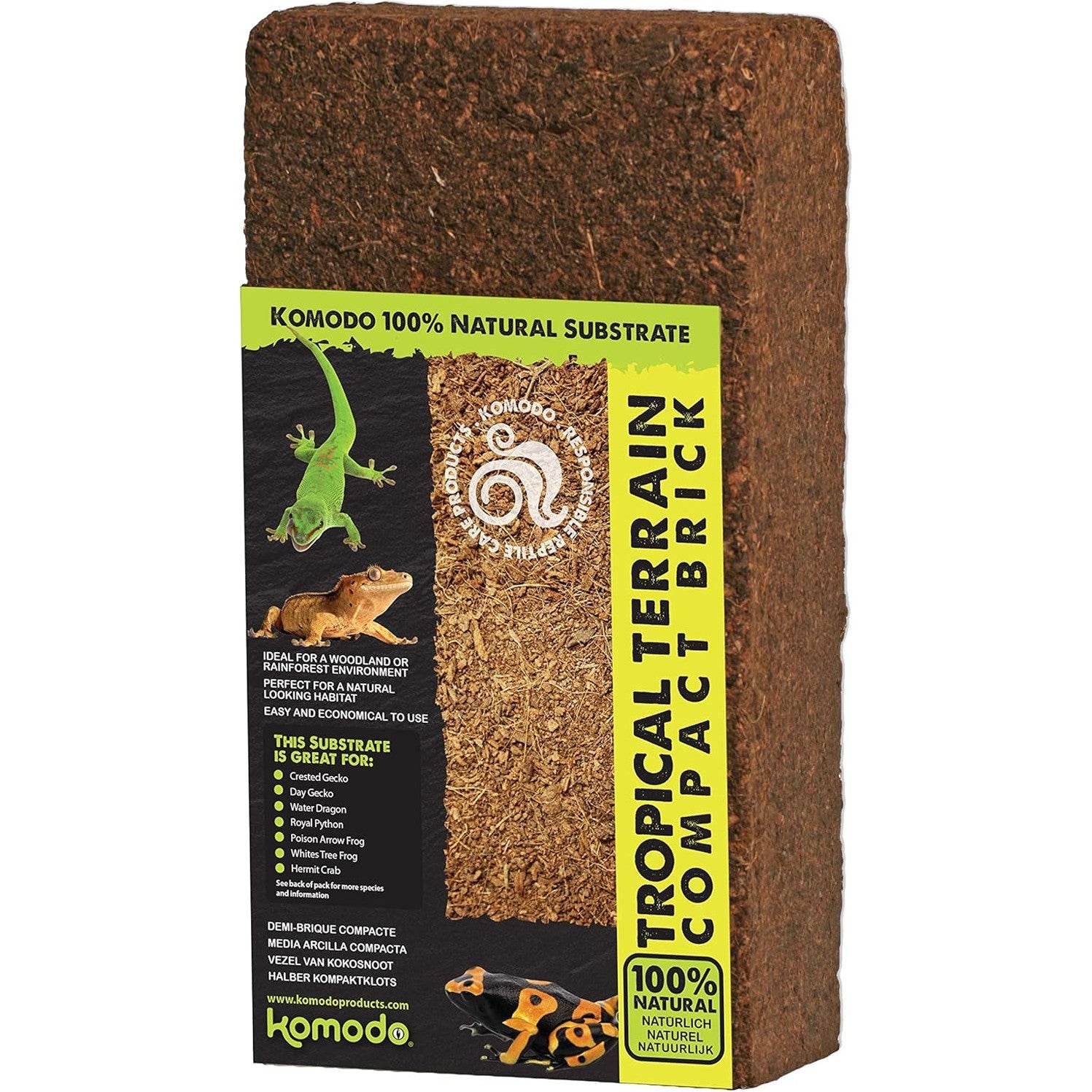 Komodo Compact soil Brick 9 litres 3 pack
