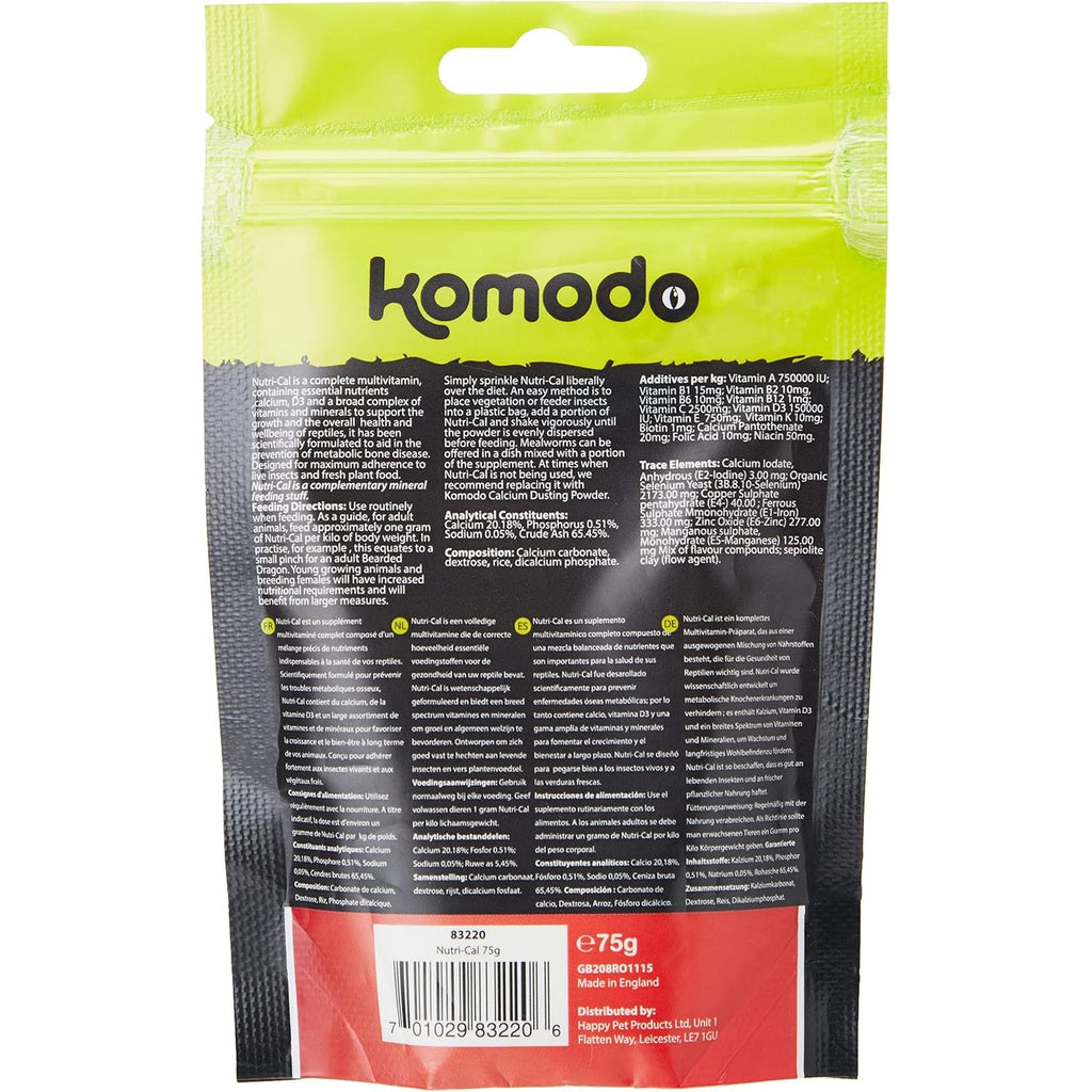 Komodo Nutri-cal Feeding Supplement 75g