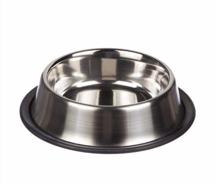 Steel Pet Bowl Dog Feeding Bowl Small Size 18cm