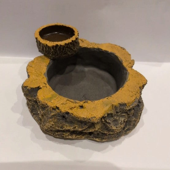 Small Bark Water Bowl